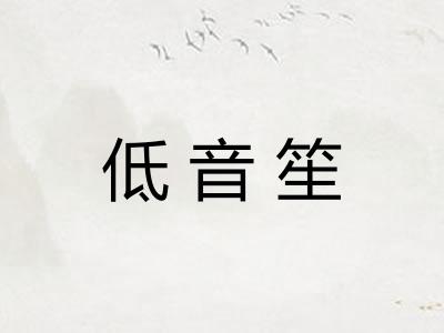低音笙