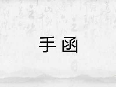 手函