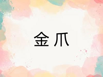 金爪