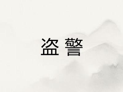 盗警