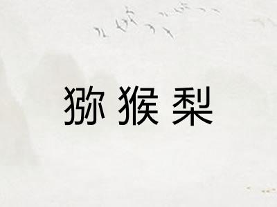 猕猴梨