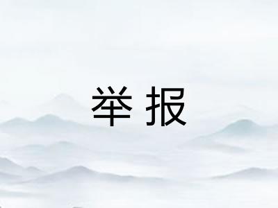举报
