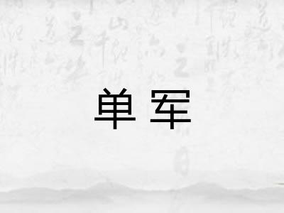 单军