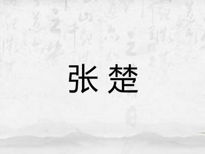 张楚
