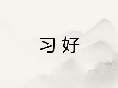 习好
