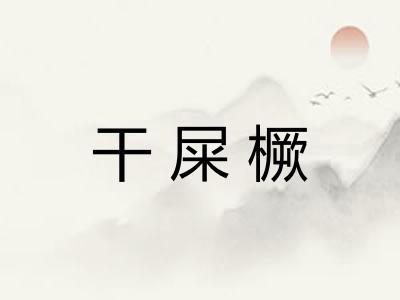 干屎橛