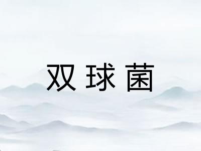 双球菌