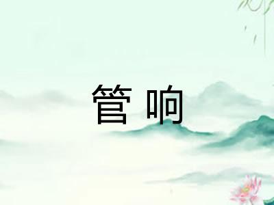 管响