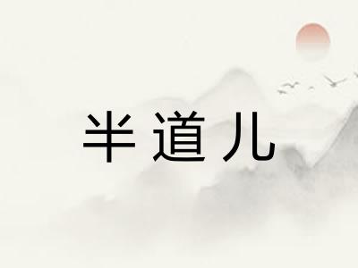 半道儿