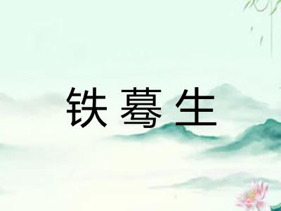 铁蓦生
