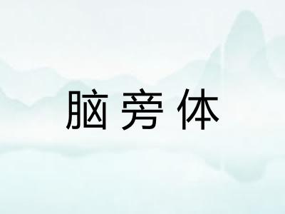 脑旁体