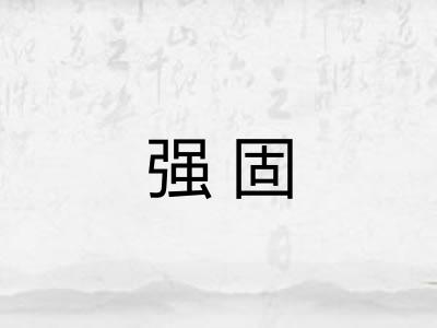 强固