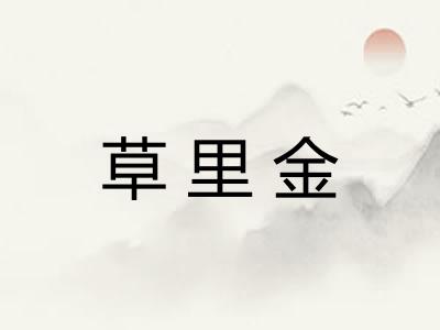 草里金