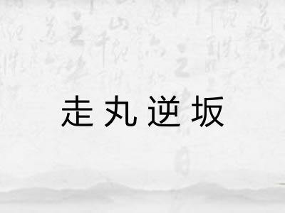 走丸逆坂
