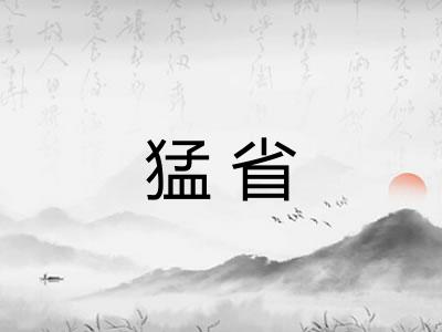 猛省