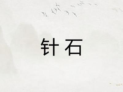 针石