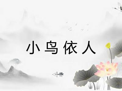 小鸟依人