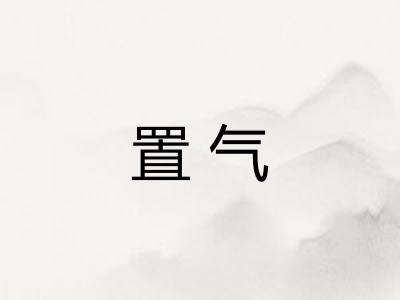 置气
