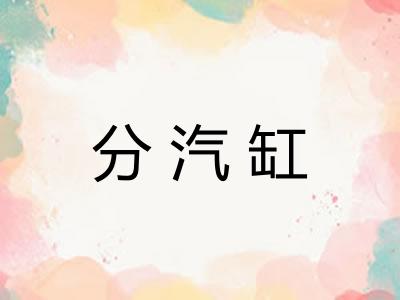 分汽缸