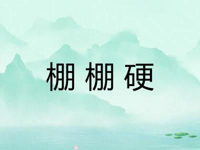 棚棚硬