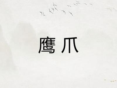 鹰爪