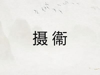 摄衞