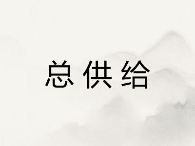 总供给