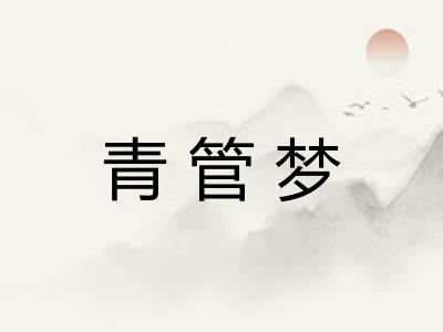 青管梦