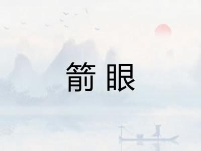 箭眼