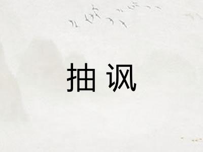 抽讽