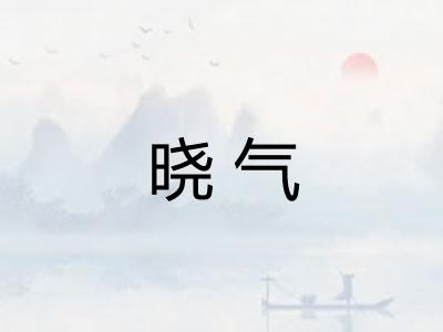晓气