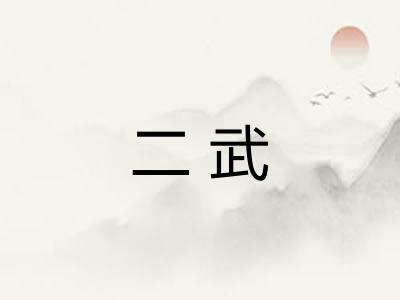 二武