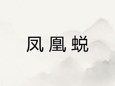 凤凰蜕
