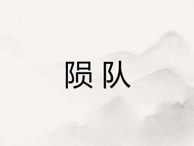 陨队