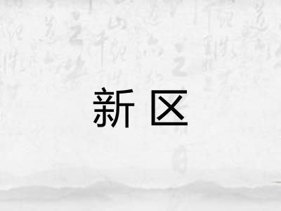 新区