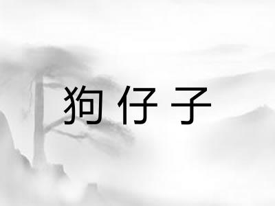狗仔子