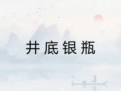 井底银瓶