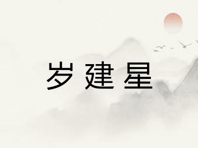 岁建星