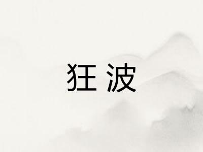狂波
