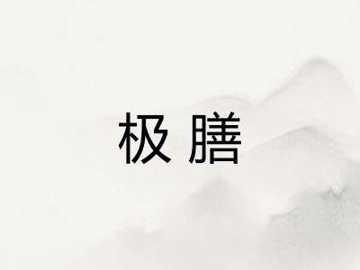 极膳