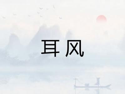 耳风