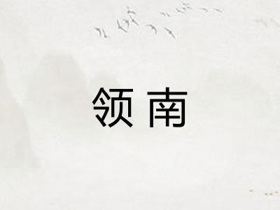 领南