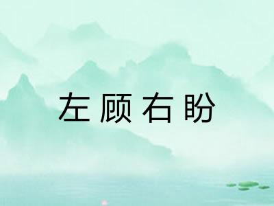 左顾右盼