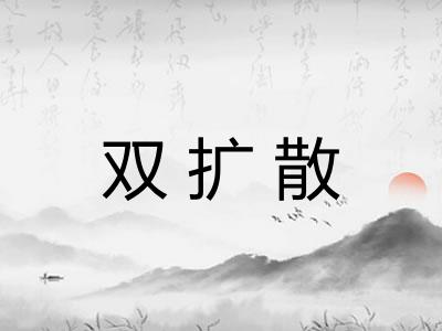 双扩散