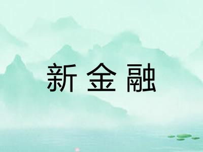 新金融