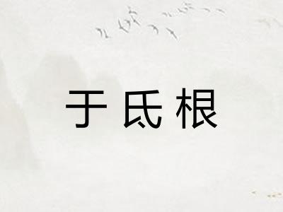 于氐根