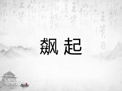 飙起