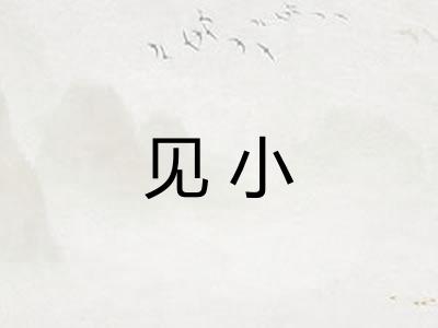 见小