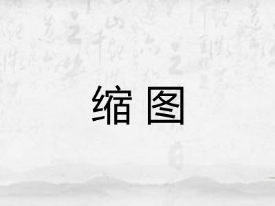 缩图