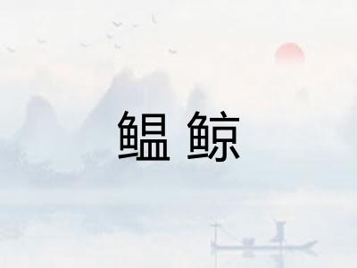 鳁鲸